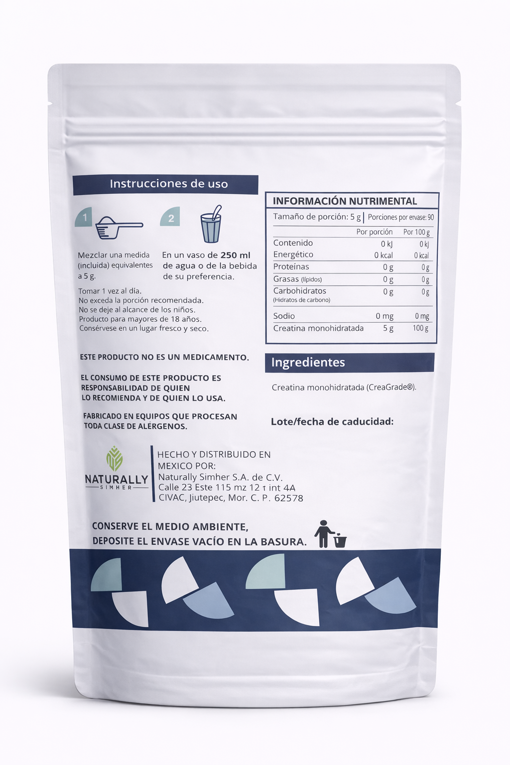 Better U | Creatina Monohidratada en Polvo