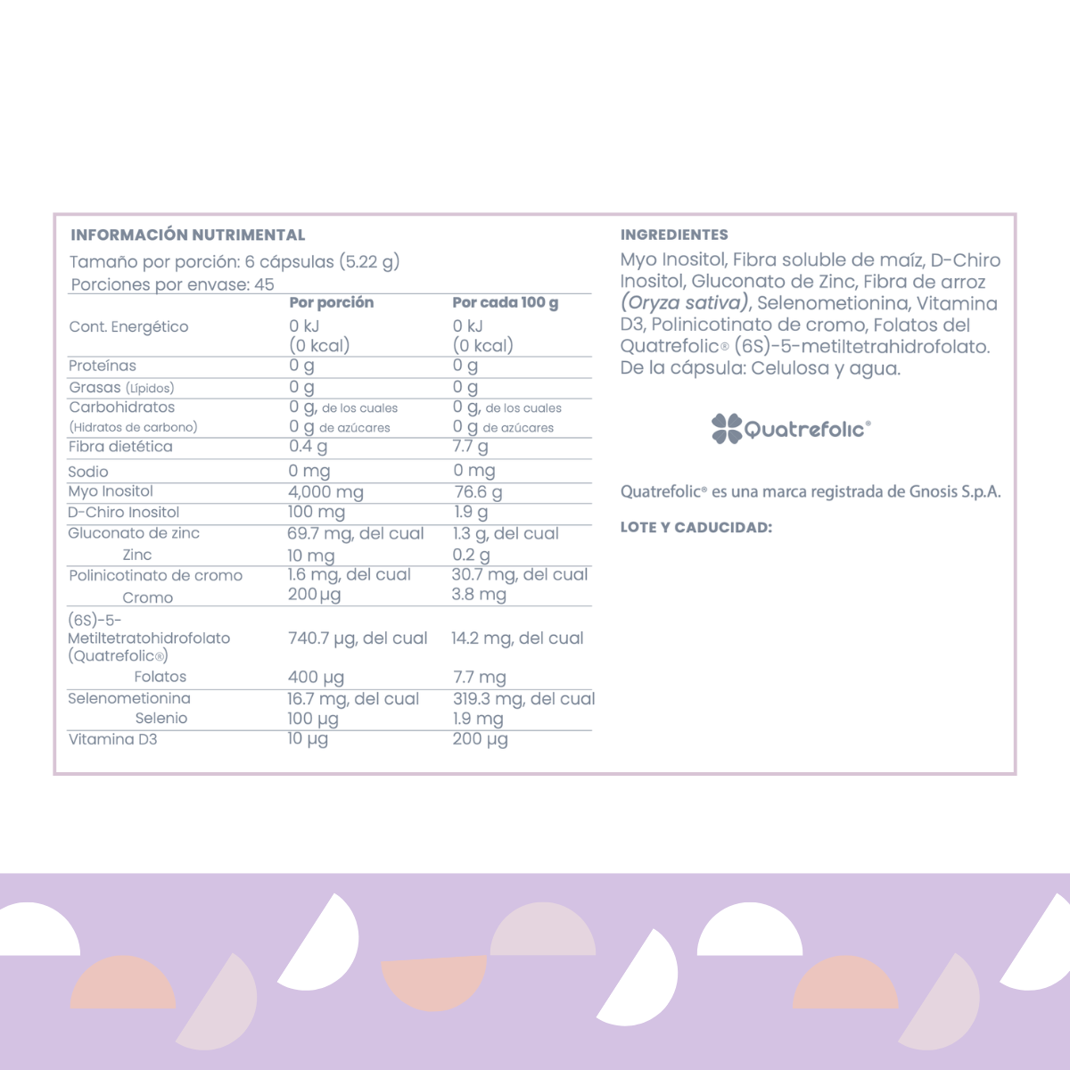 Better U | Myo & D-chiro Inositol Essential (Cápsulas)