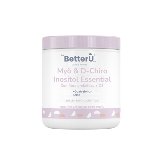 Better U | Myo & D-chiro Inositol Essential (Cápsulas)